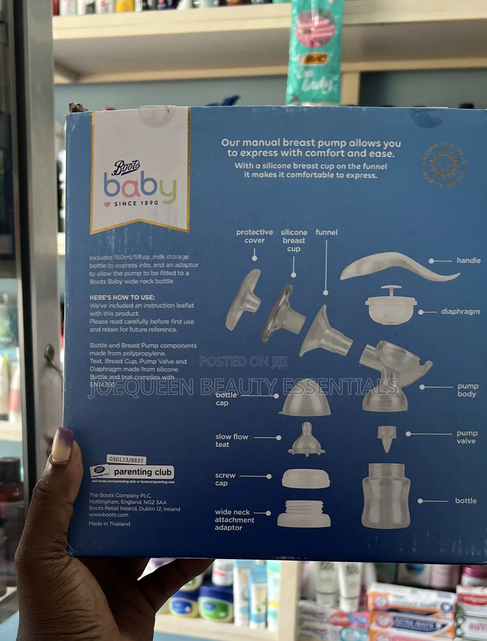 Boots Baby Manual Breast Pump