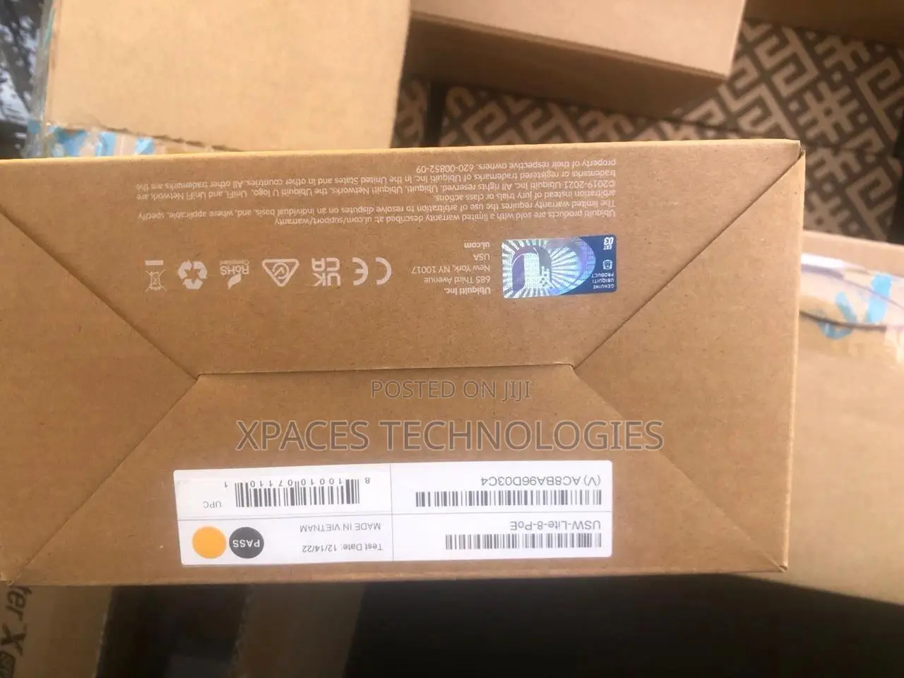 Ubiquiti Unifi Lite 8port Gigabit Poe+ Managed Switch