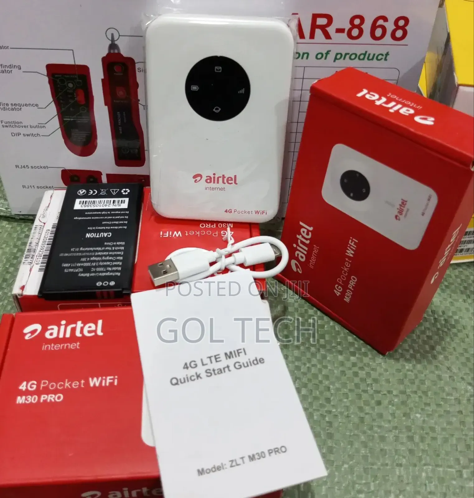 Airtel 4g Universal Mini Router (Mifi) With Ethernet Port