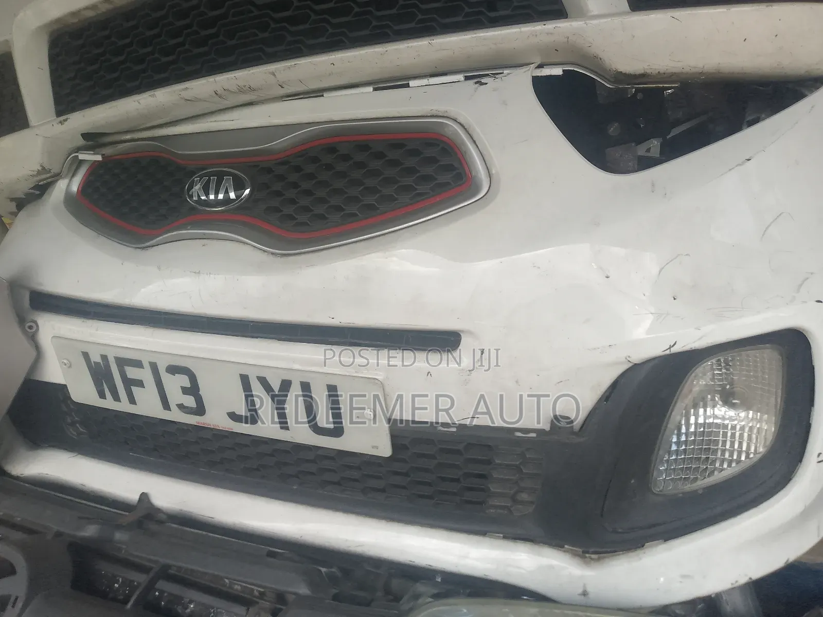 Kia Morning Front Cut 2012,2013,2014,2015
