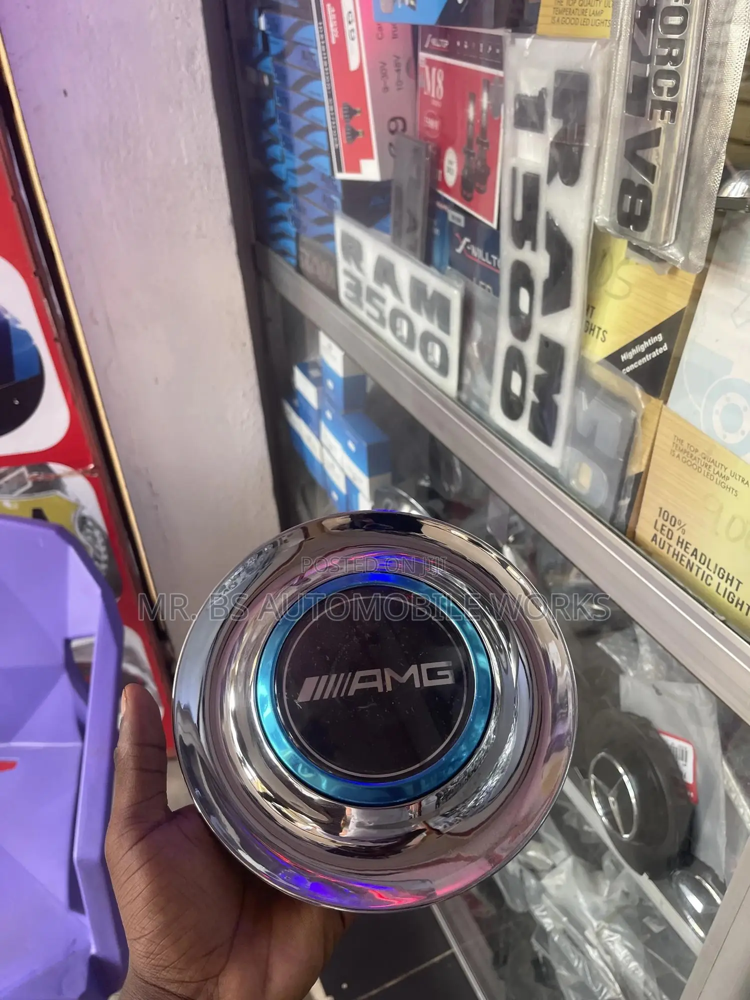 Mercedes Amg Rim Cap (Mercury)