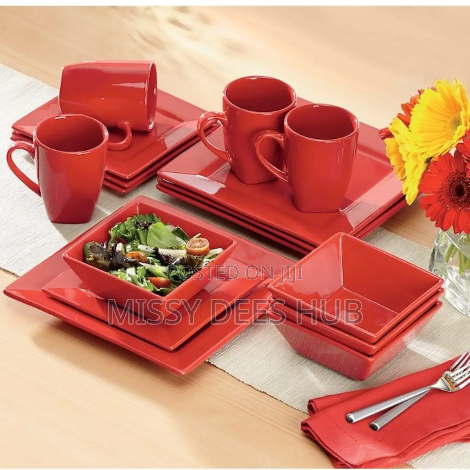16pcs Square Dinner Set