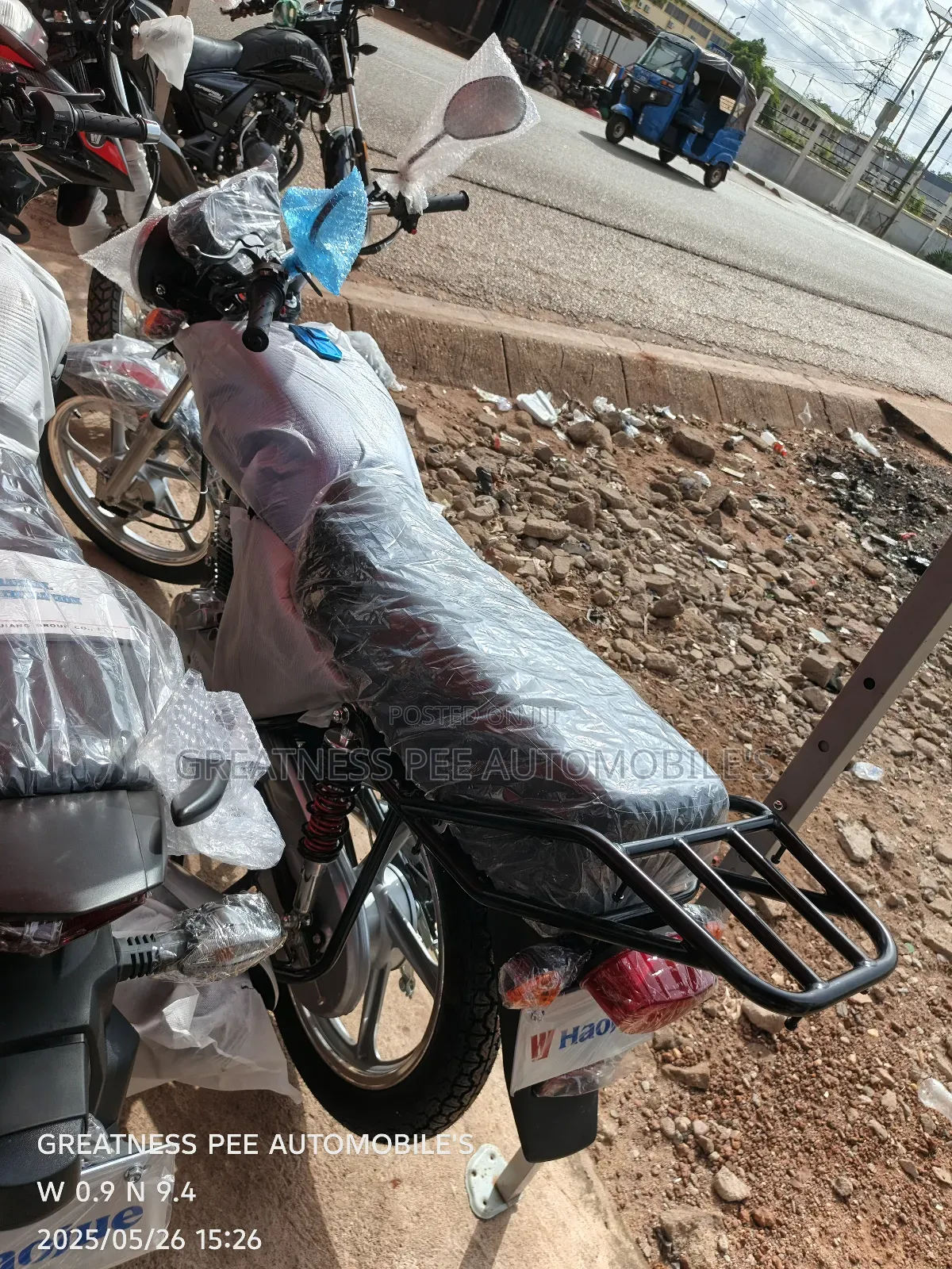 New Haojue XPRESS 2025 Blue