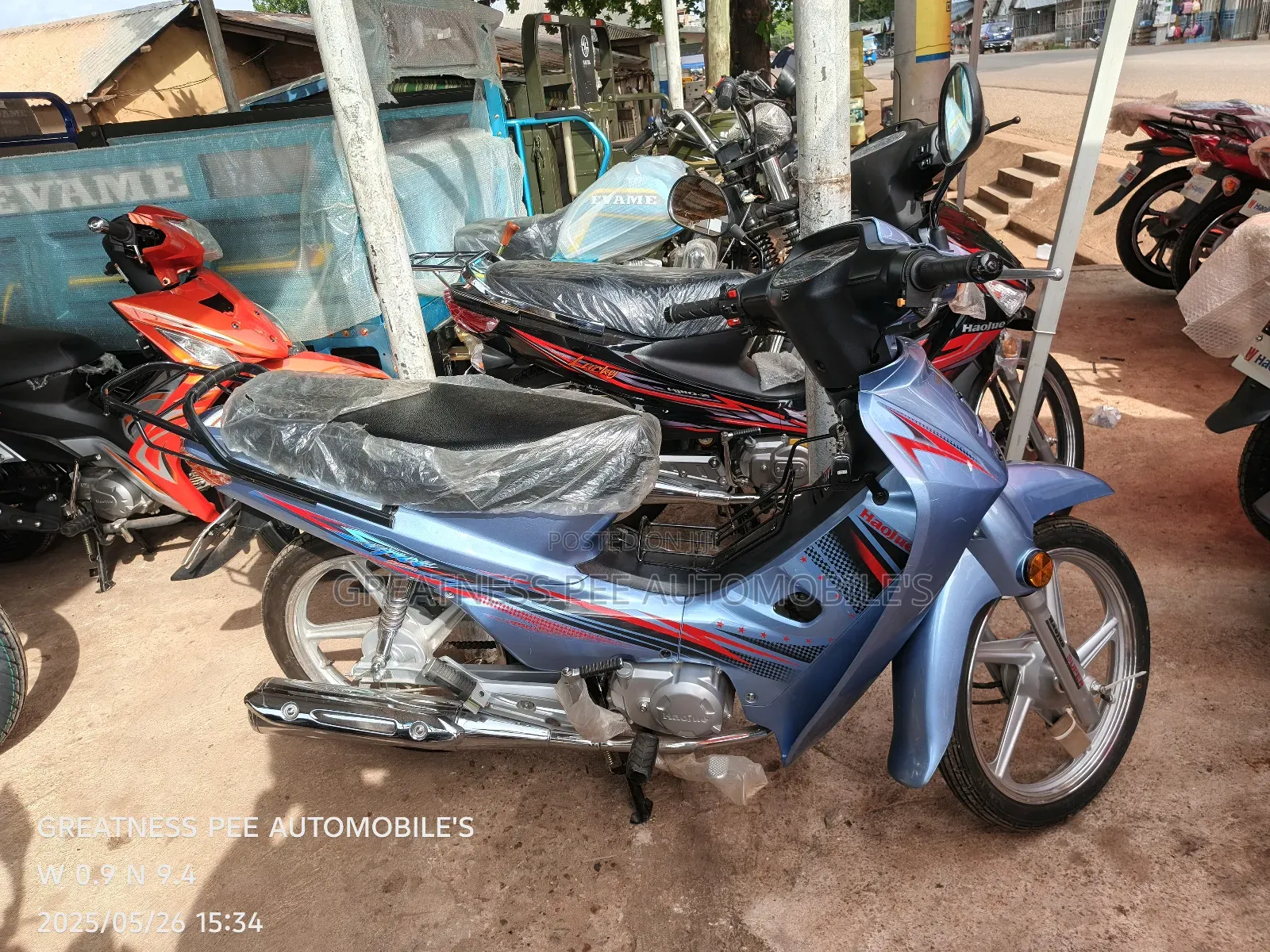 New Haojue HJ110-A 2025 Blue