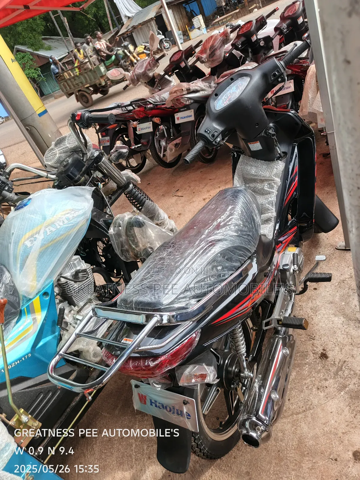 New Haojue HJ110-2C 2025 Black