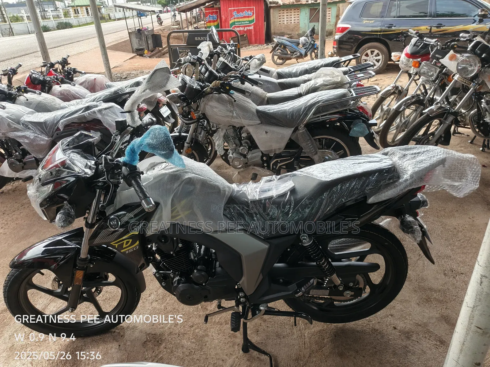 New Haojue DK150S 2025 Black