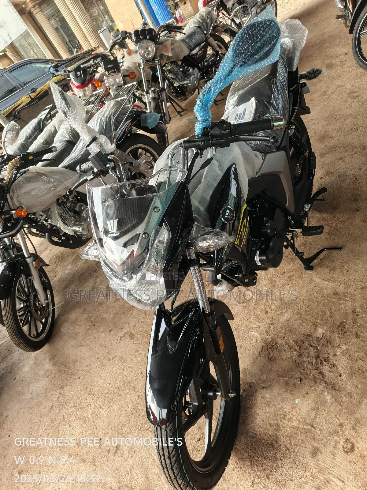 New Haojue DK150S 2025 Black