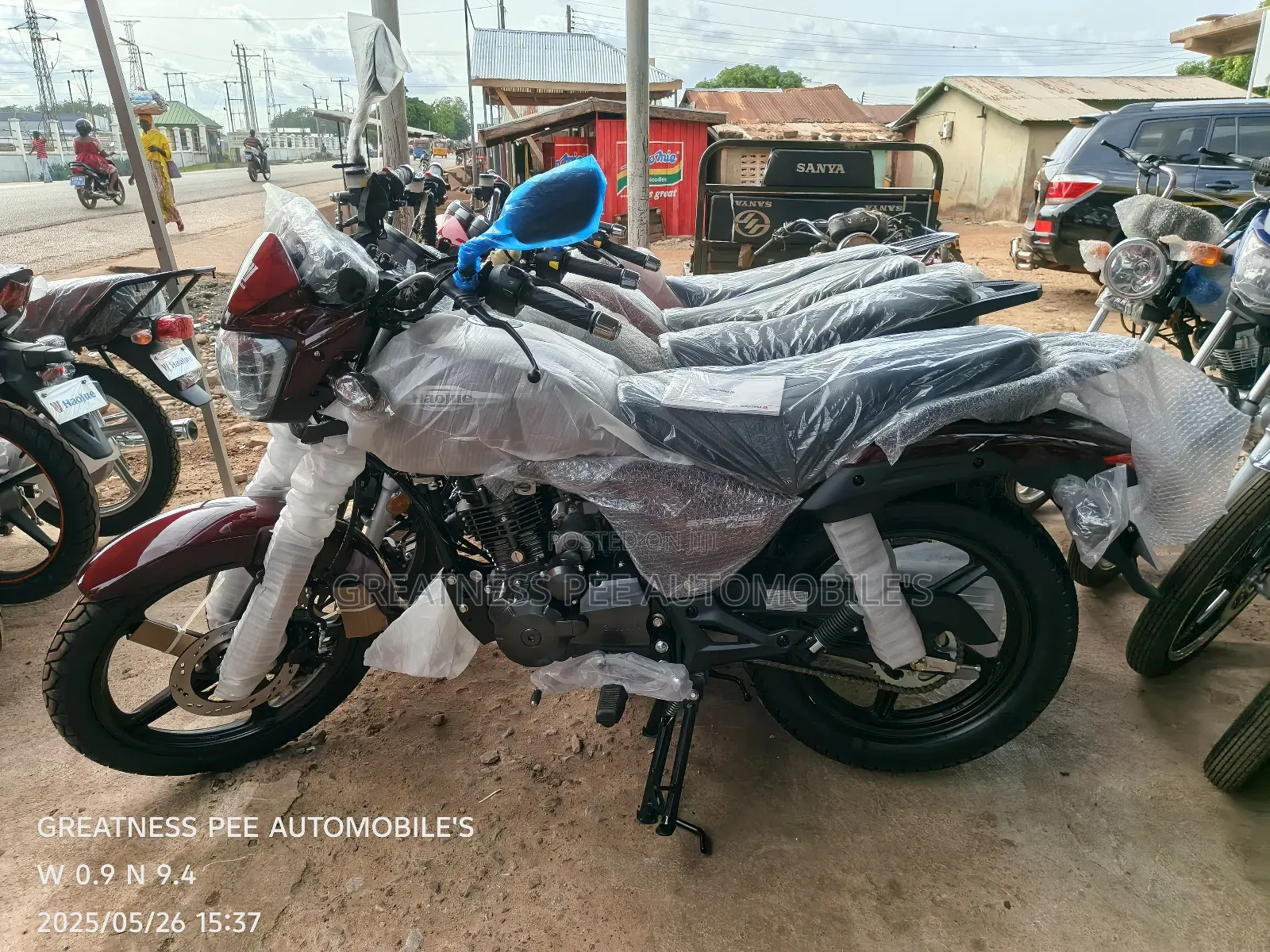 New Haojue TF125 2025