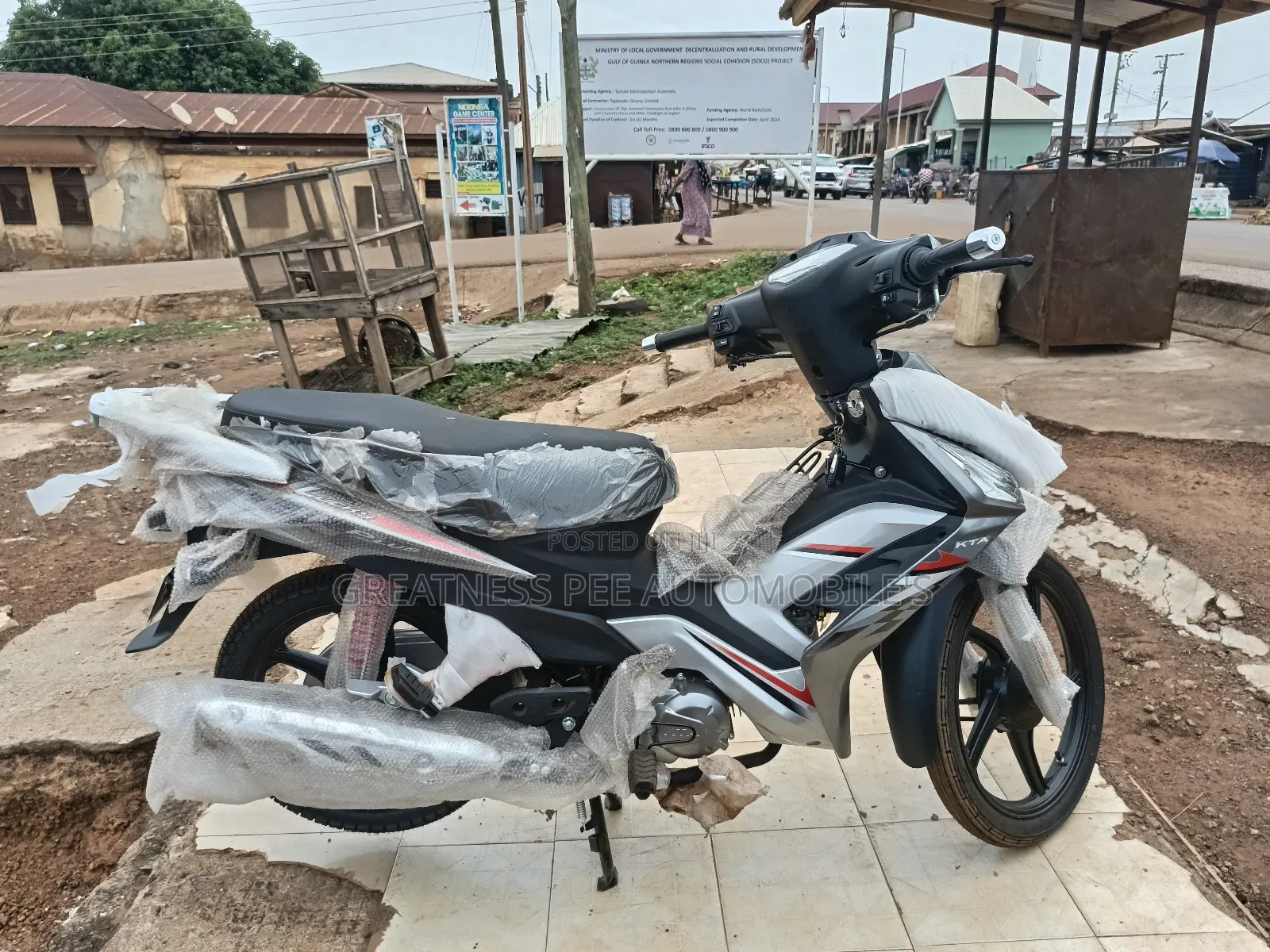 New Motorcycle 2025 Gray
