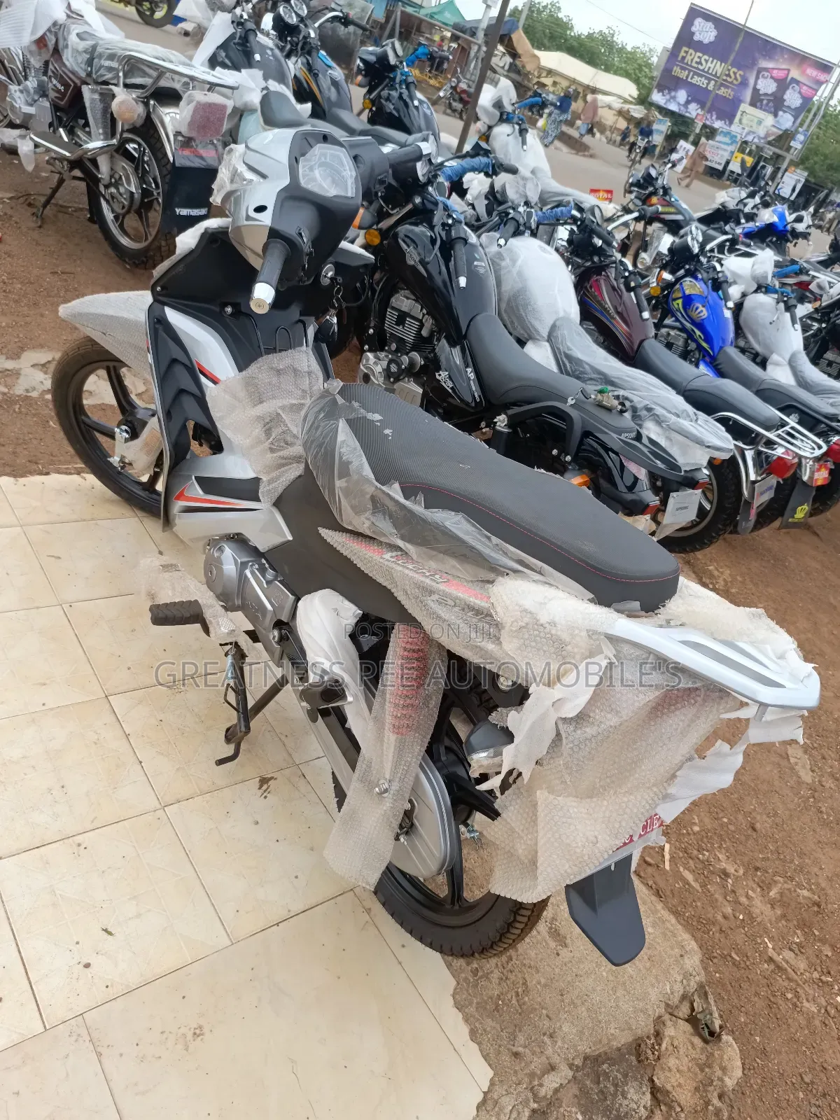 New Motorcycle 2025 Gray