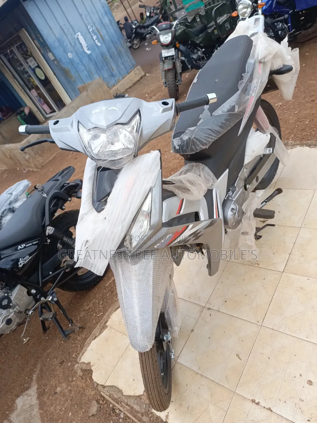 New Motorcycle 2025 Gray