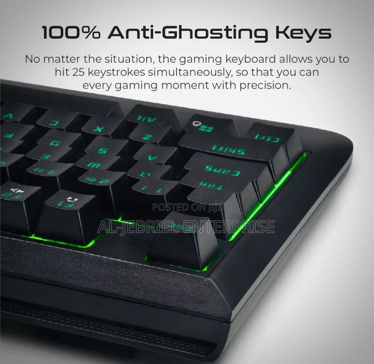 Vertux Raidkey Wired Gaming Keyboard