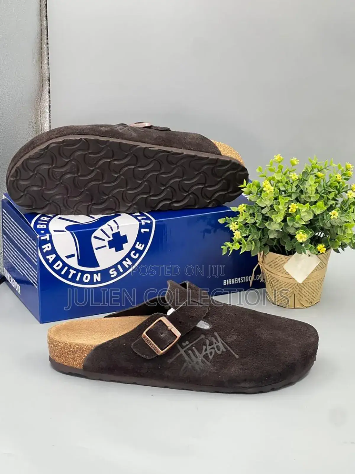 Birkenstock Boston Suede Leather