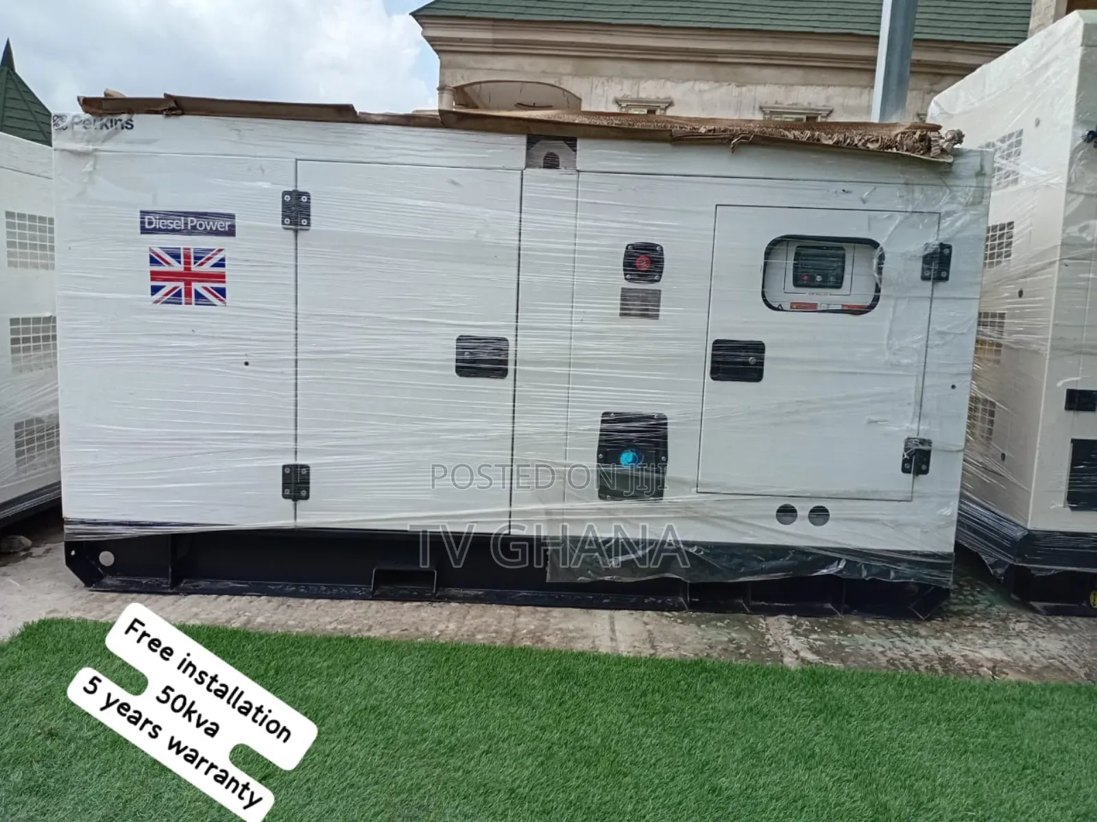 Prestigepowerx 50kva Silent Perkins 50kva Diesel