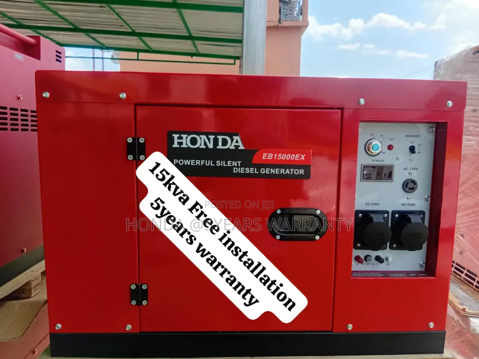 Generator Sale and Services Honda 15kva 16500watt Diesel