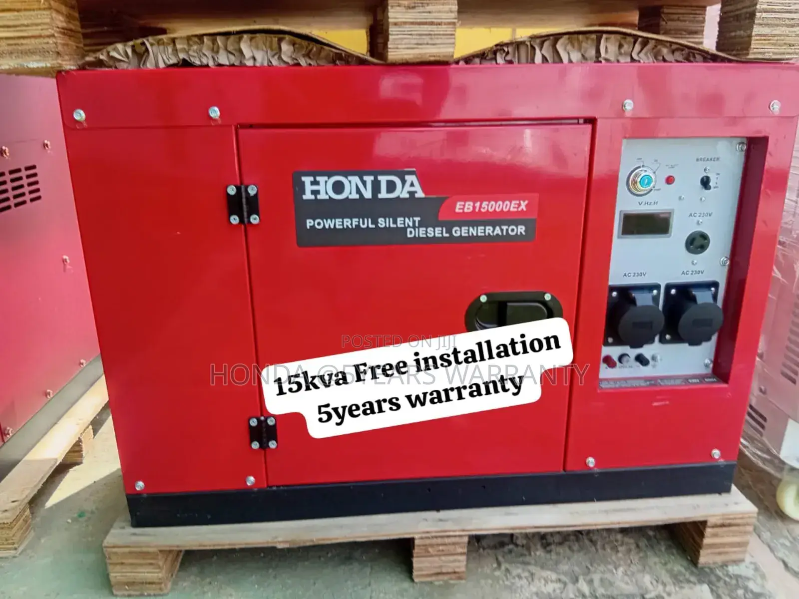 High Durability Perkins Diesel 15kva 16500watts