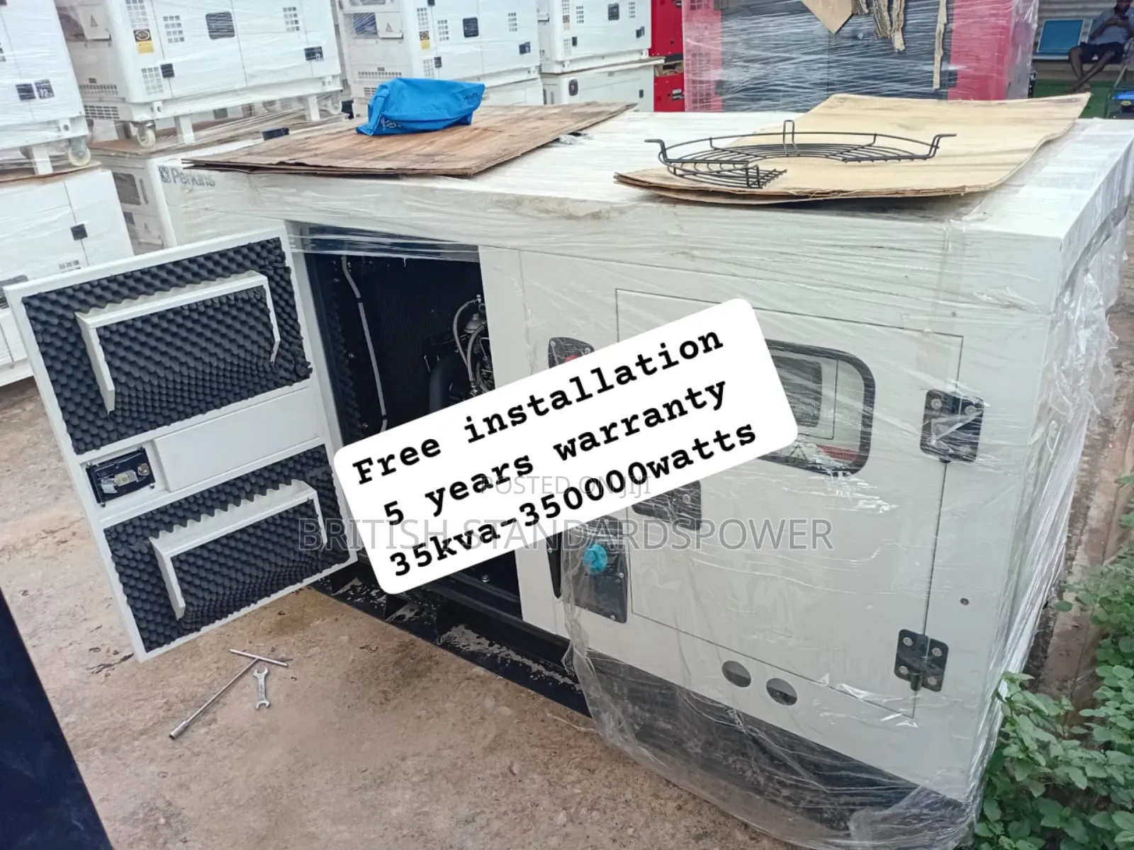 High Capacitated 35kva Silent Diesel Generator Set 35kva