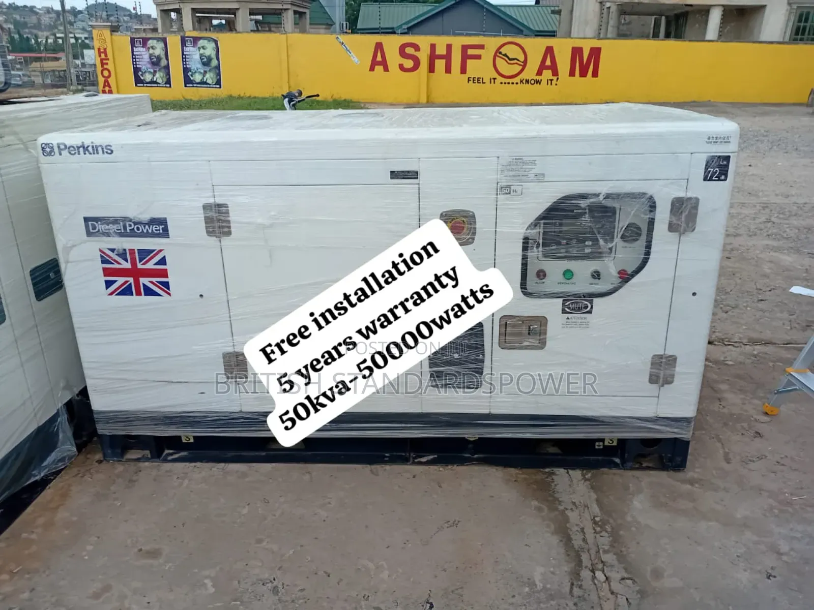 Electrical Technology 50kva Silent Diesel Generator