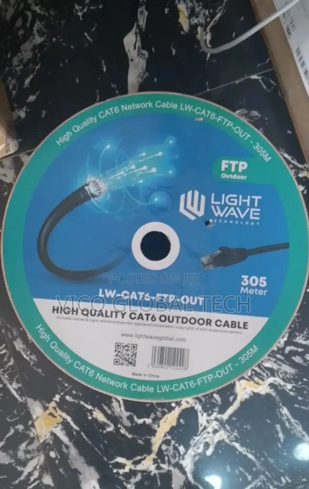 Lightwave Lw-Cat6-FTP-Out Outdoor Network Cable