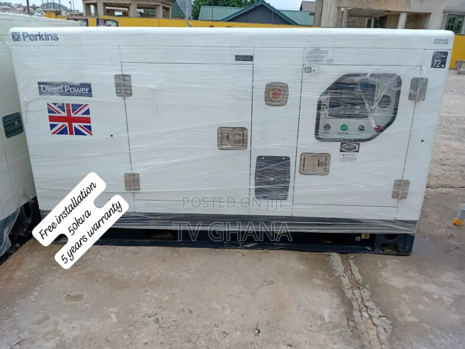 Nimbussource 50kva Silent Perkins 50kva Diesel