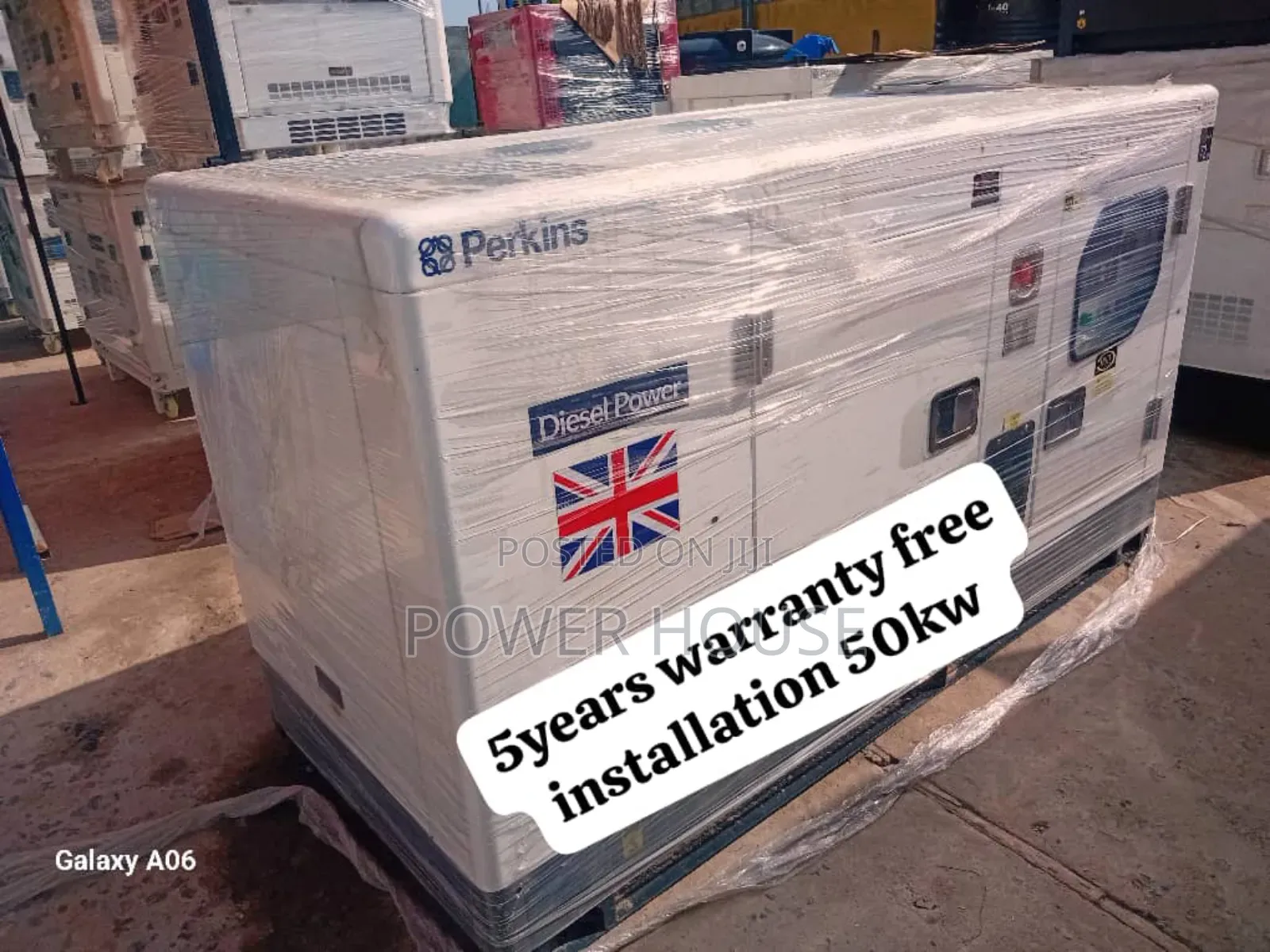 Eclipse Dock 50kva Perkins Diesel Plant 50kva