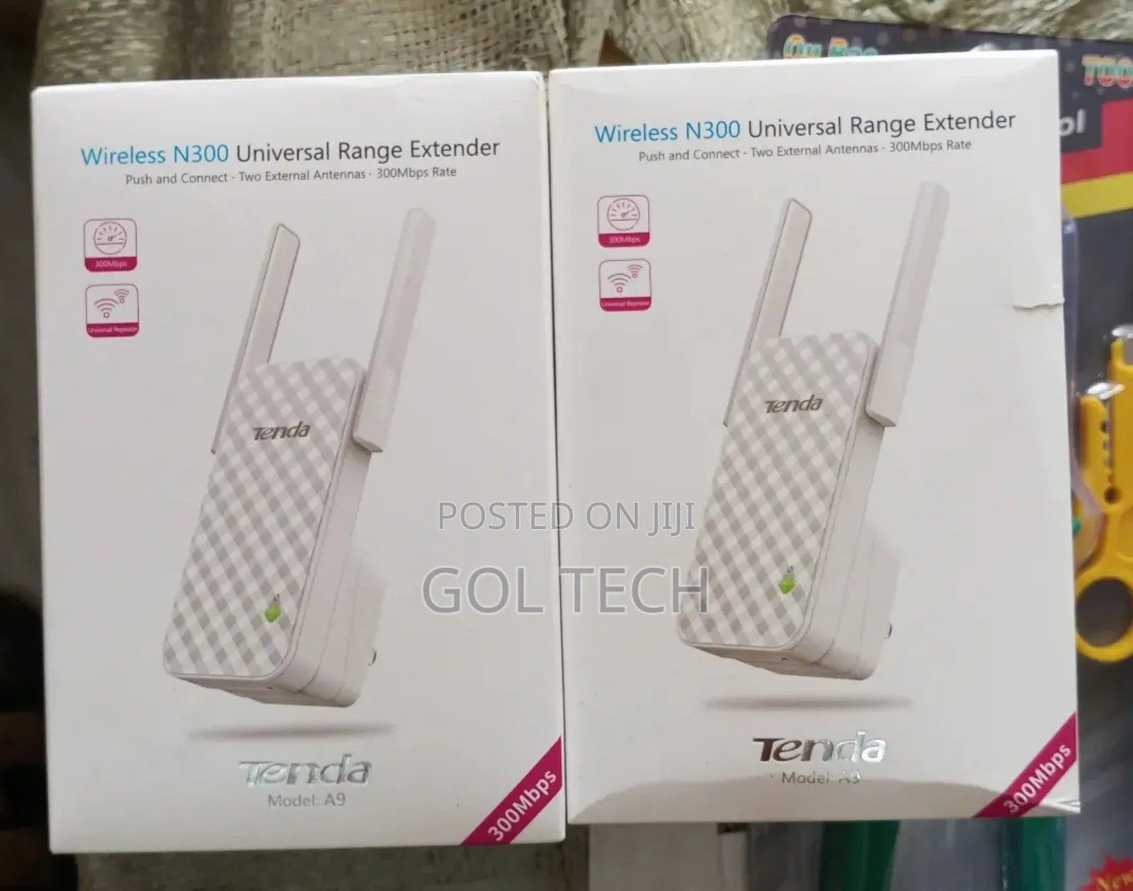 Wifi Range Extender Tenda A9 N300 Universal Range Extender