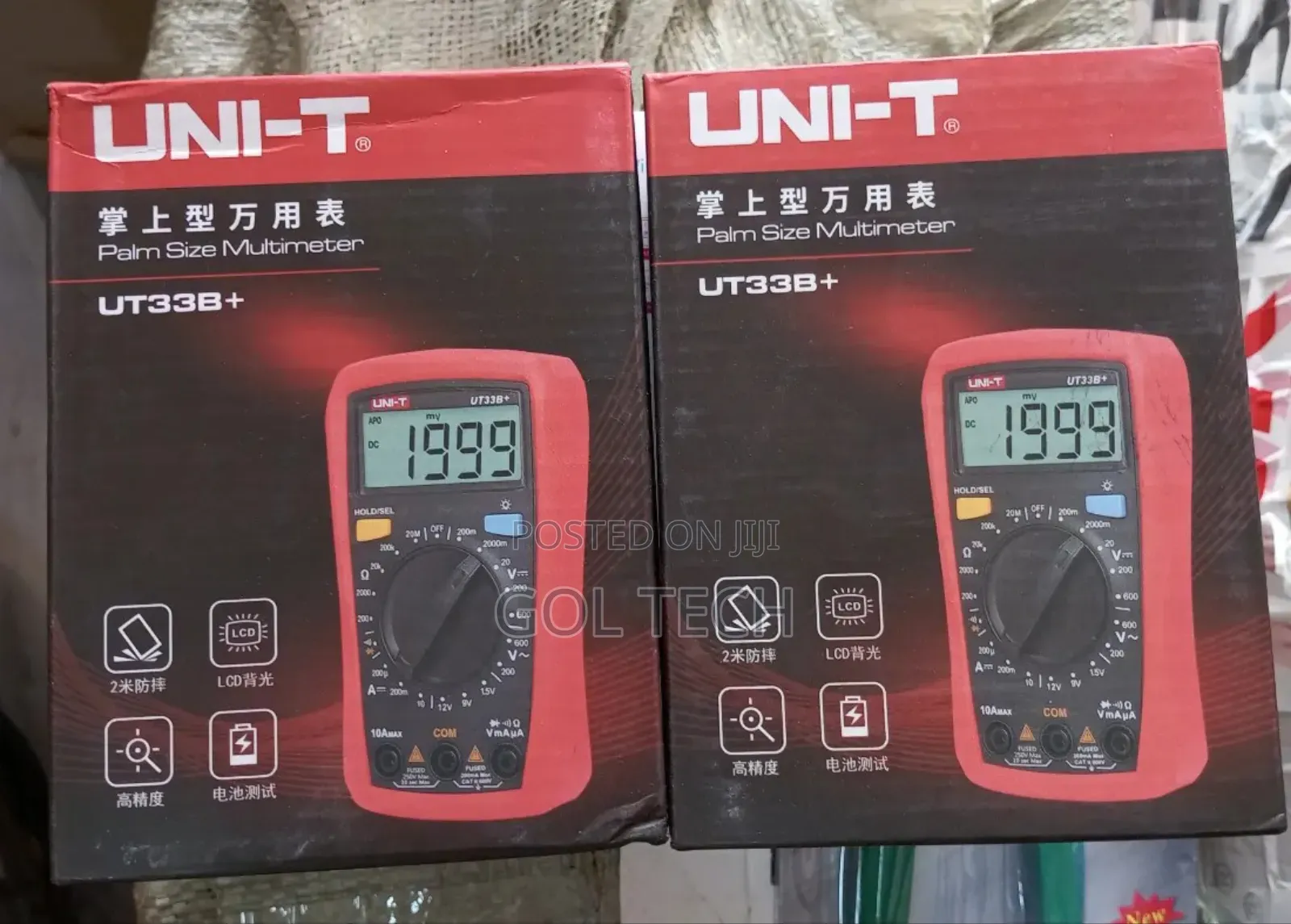 Uni-T Palm Size Multimeter Ut33b+