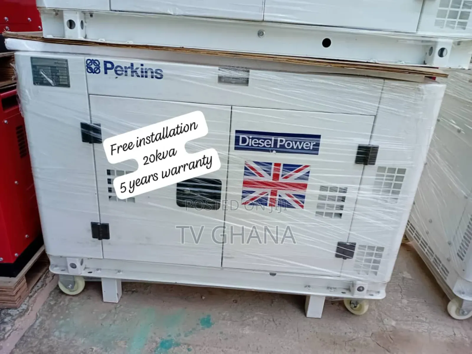 Corespan 20kva Silent Perkins 20kva Diesel