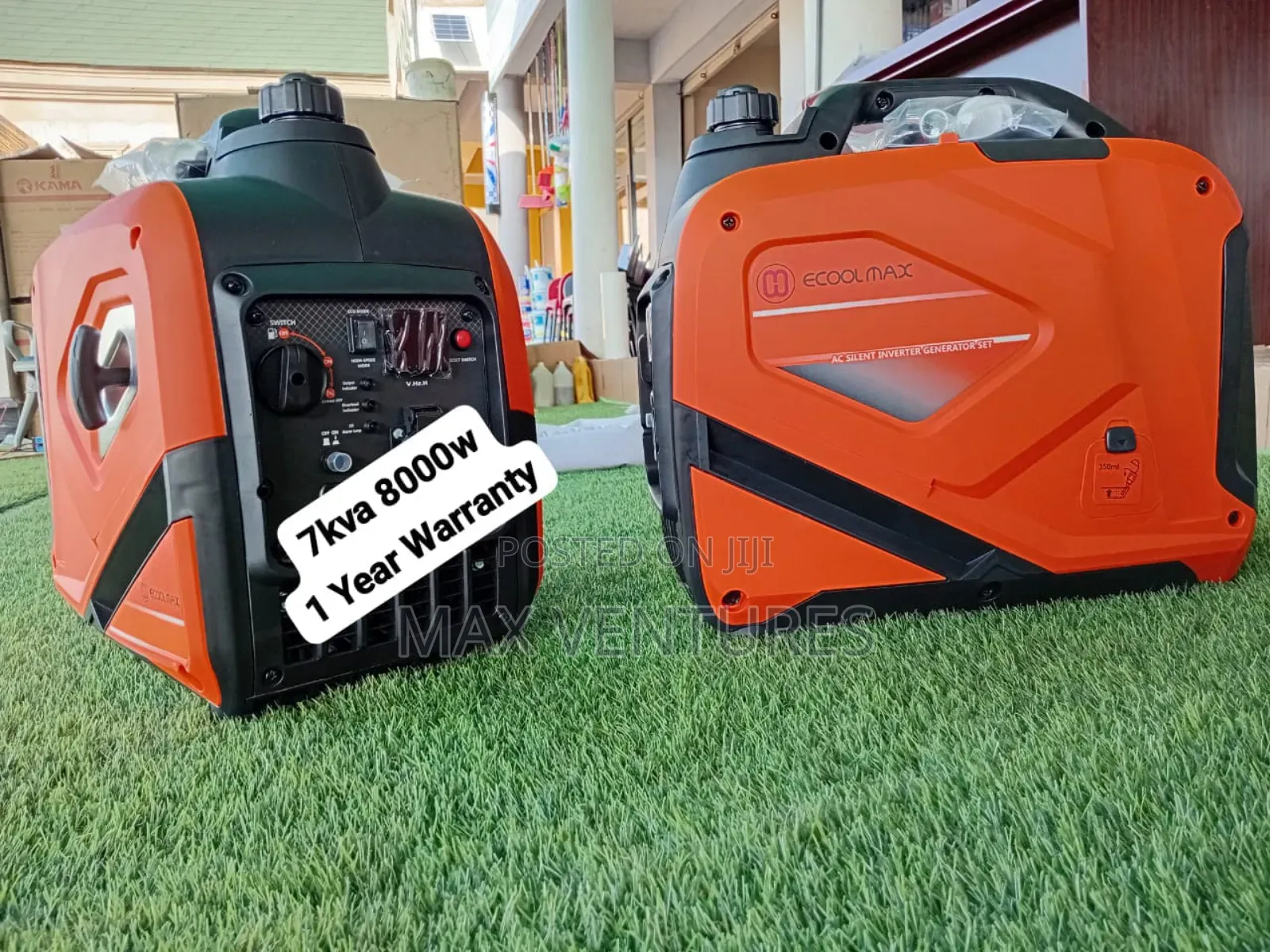 7kva Gasoline Ecoolmax Inverter Generator 8000w