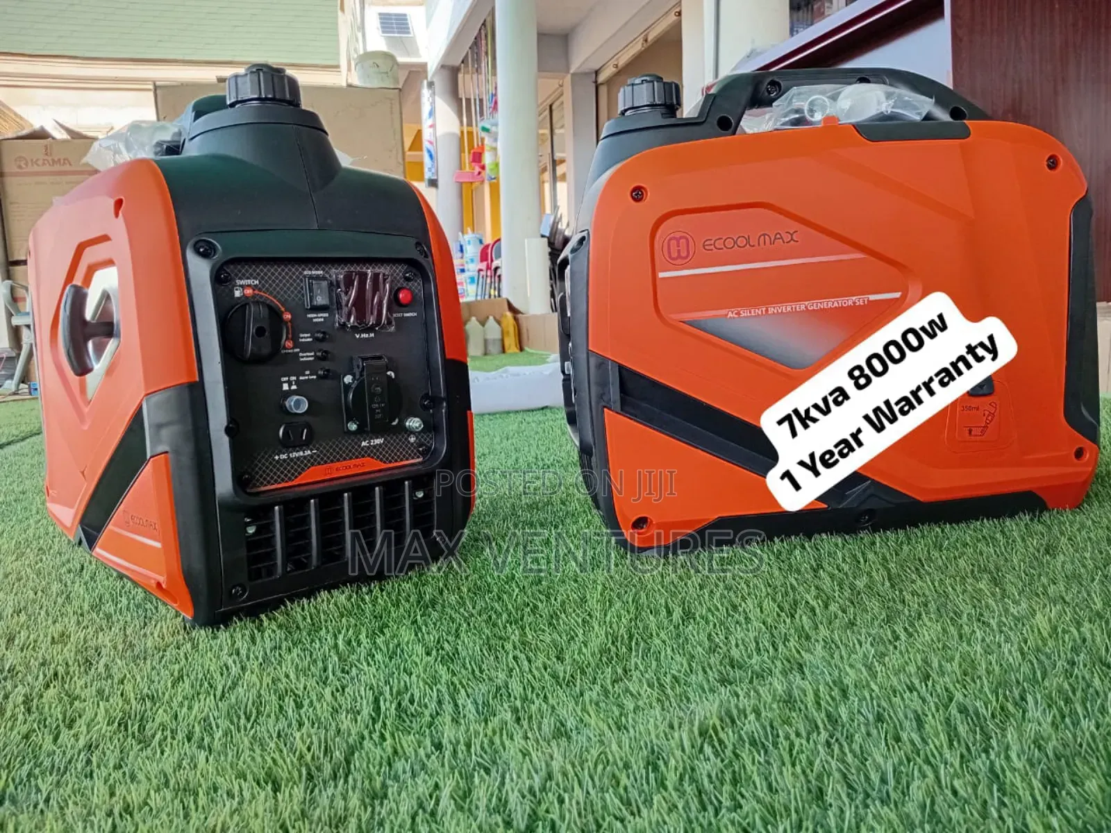 Radiant 7kva Gasoline Gasoline Ecoolmax Inverter Generator