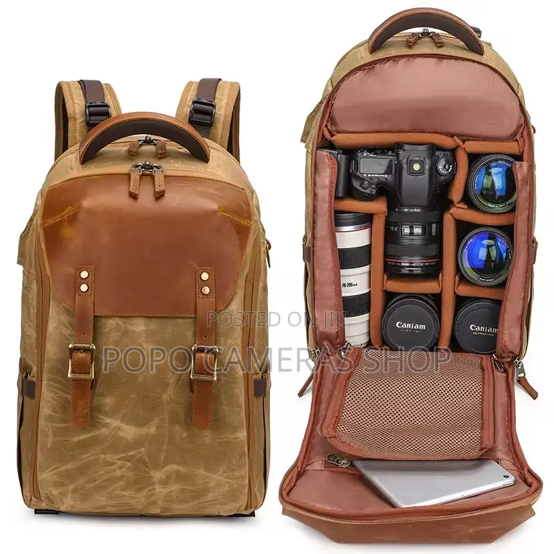 K805 Canvas And Leather Bag