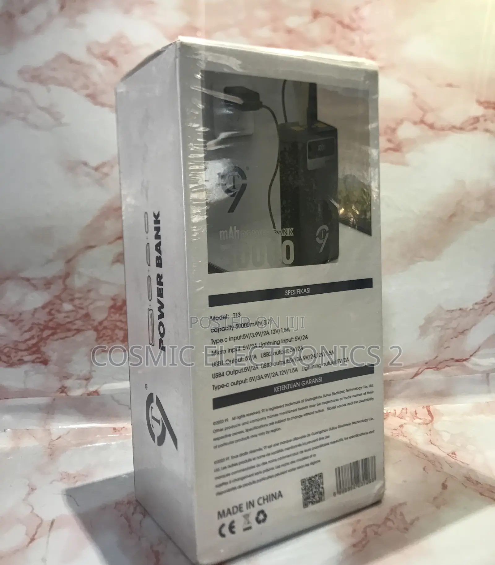 9t 50000mah Power Bank (Model: T13)