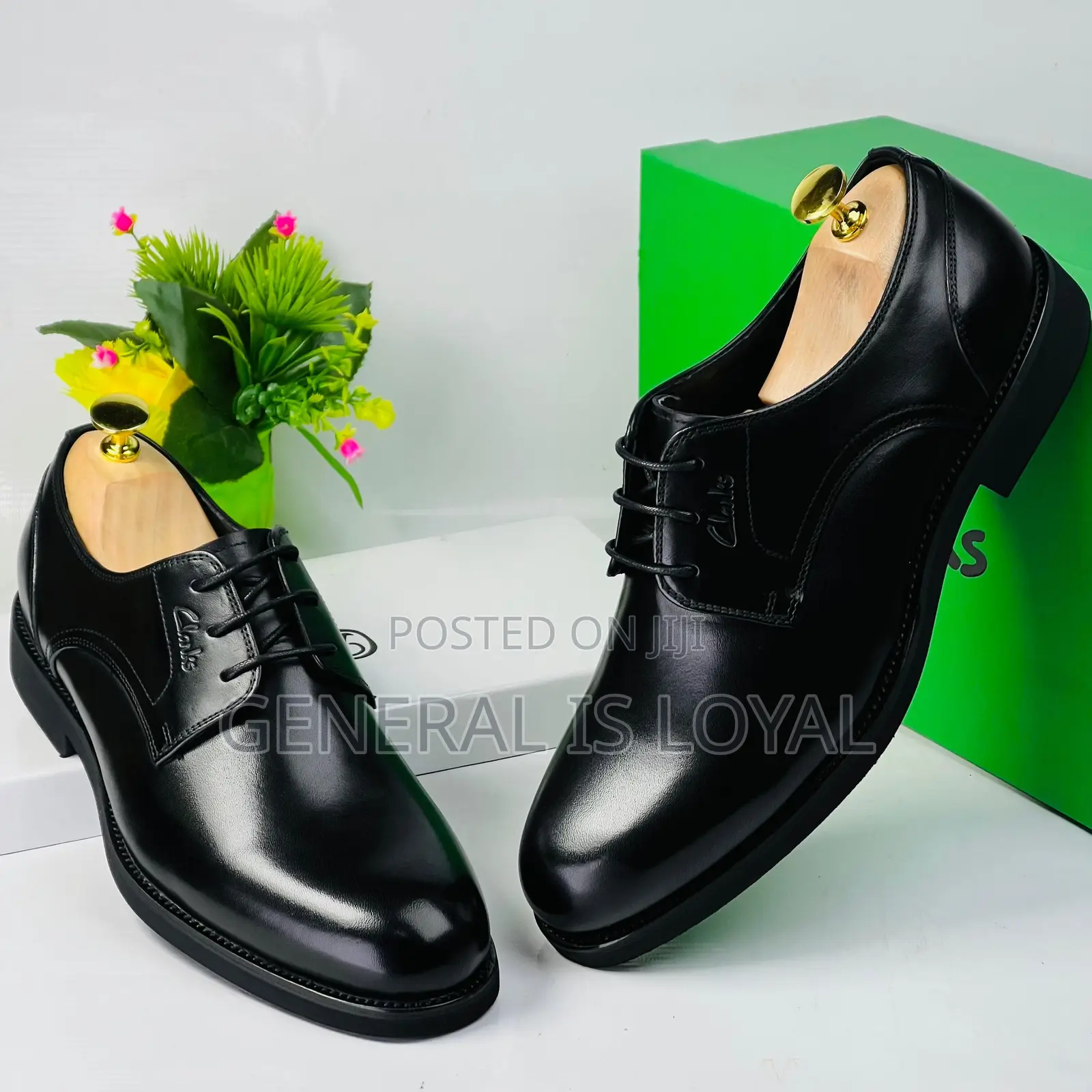 Clarks Black Executive Shoe