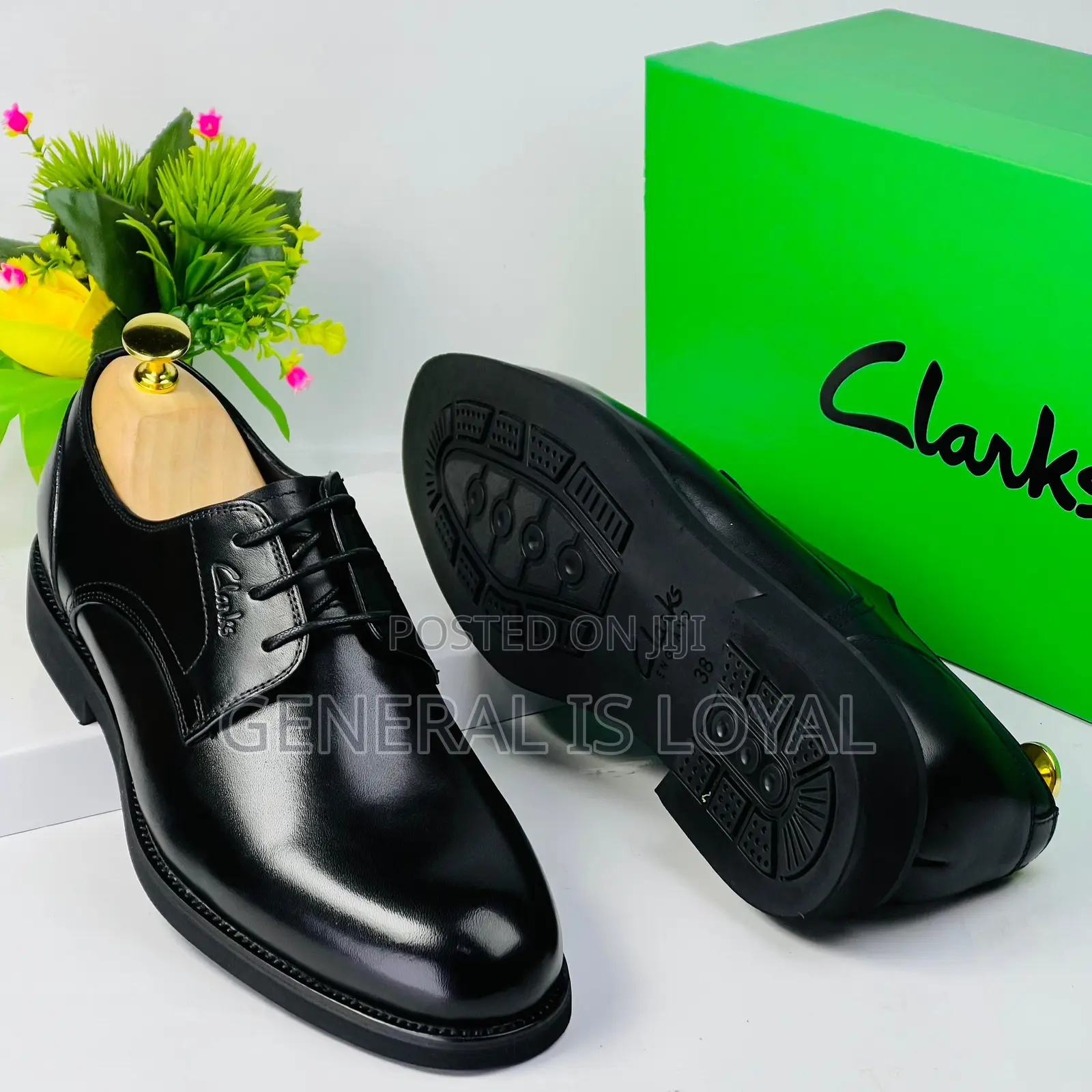 Clarks Black Executive Shoe