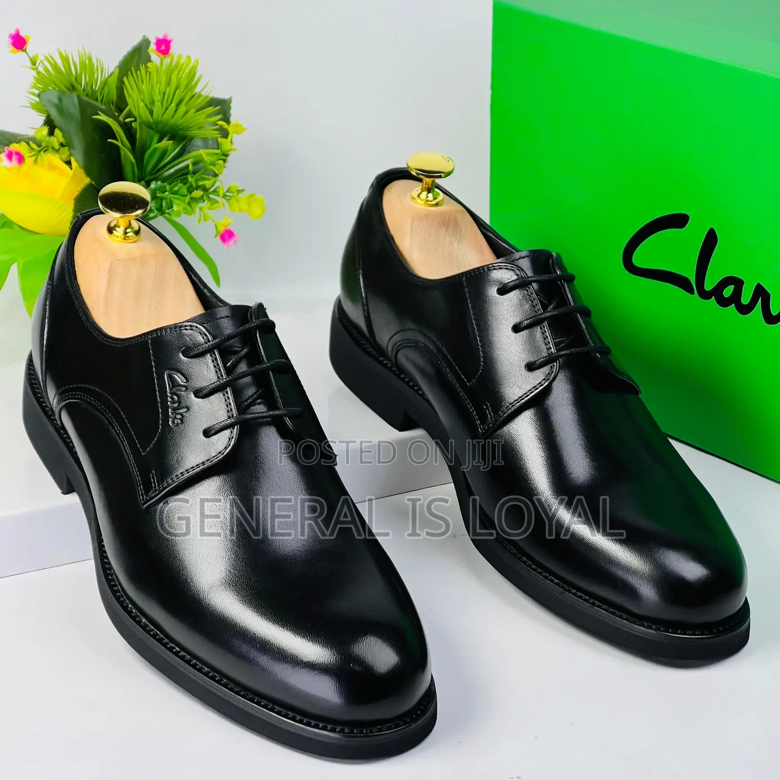 Clarks Black Executive Shoe