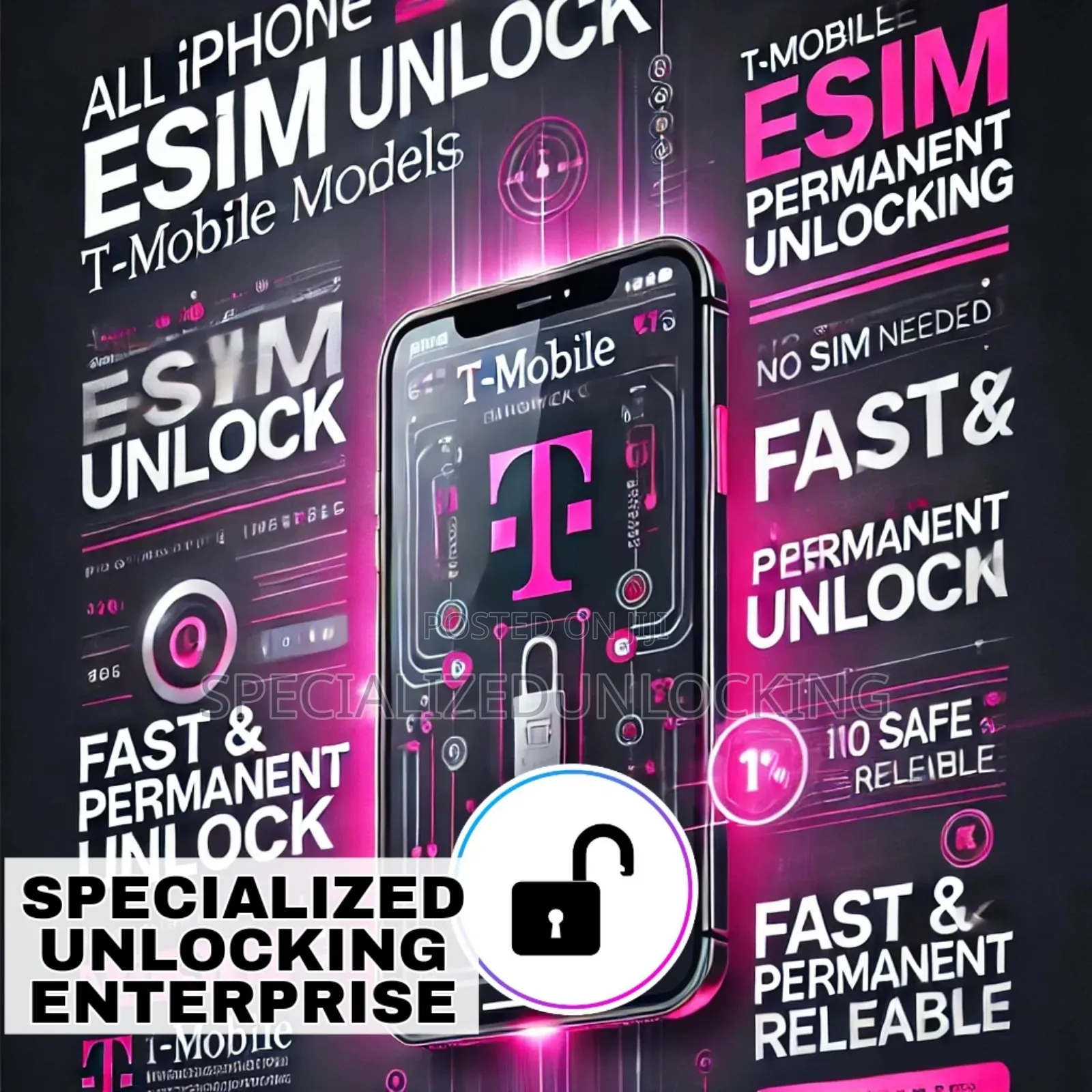 All iPhones T-Mobile Sim Unlocking Permanently