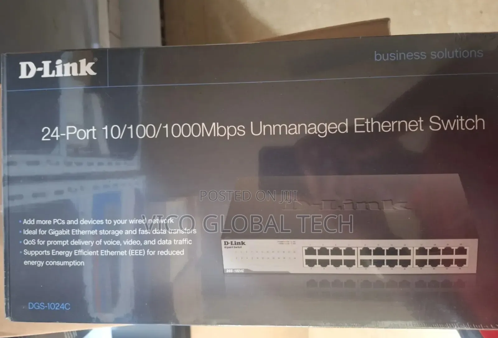 D-link Dgs-1024c 24-port 10/100/1000mbps Unmanaged Switch