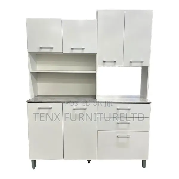 Kitchen Set 6door With 3drawer (White)