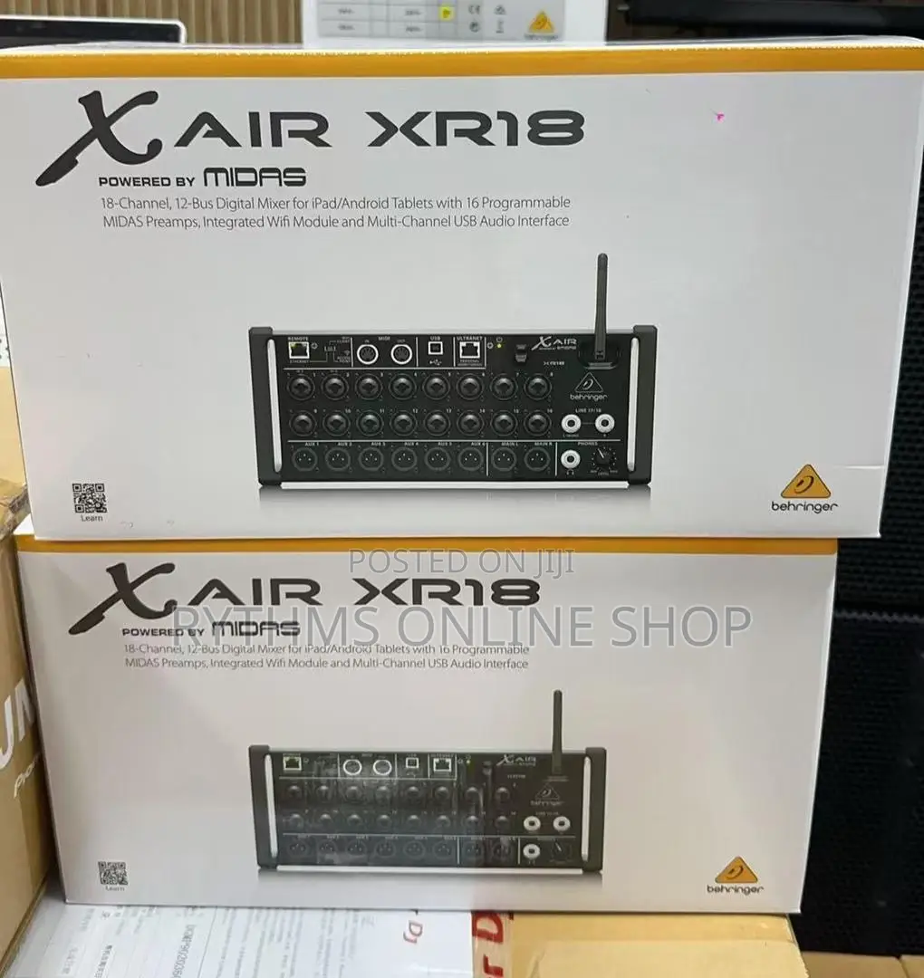 Behringer X-Air Xr18 Portable Digital Mixer