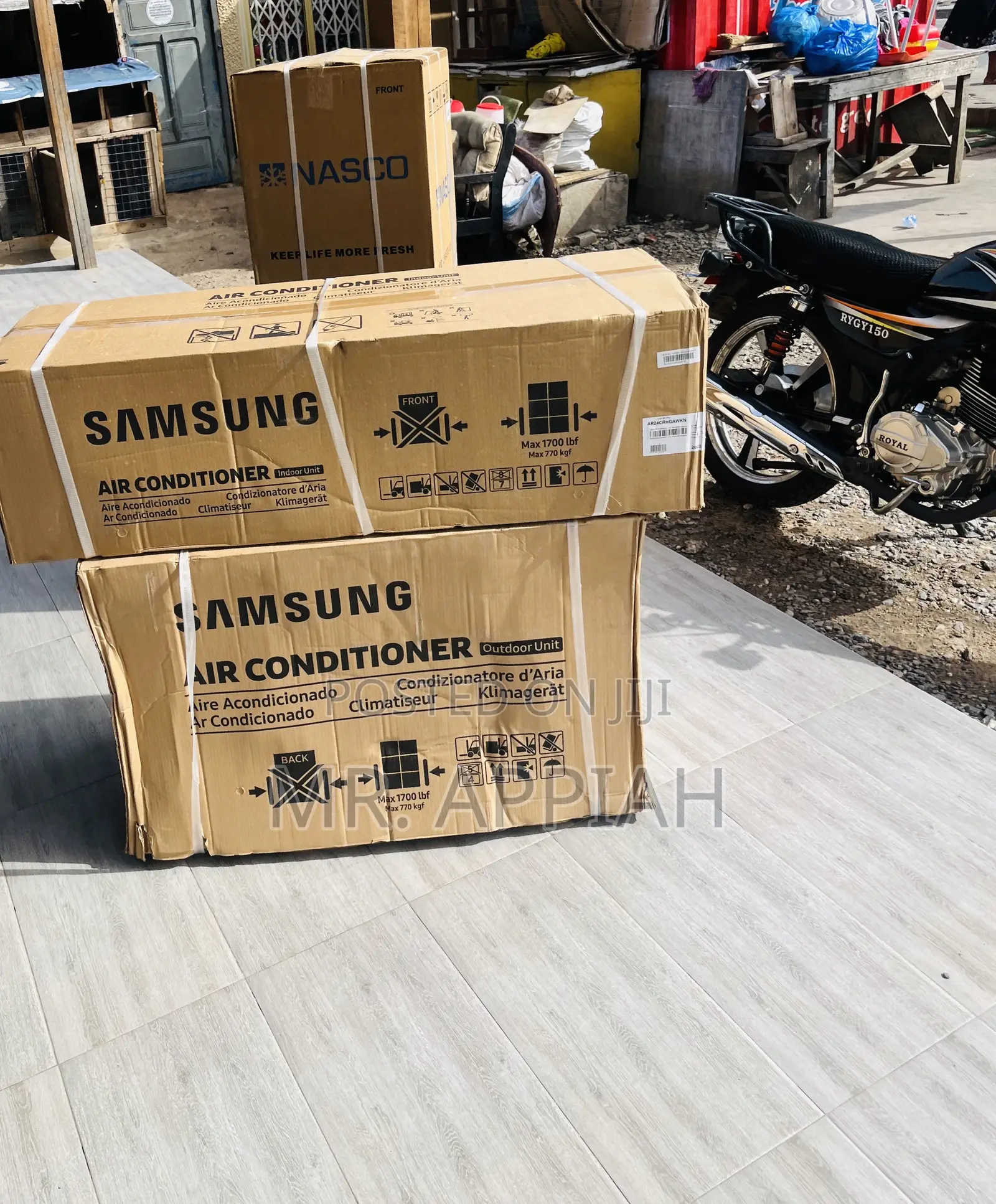 Convenient Samsung 2.0hp Non Inverter Ac(White)