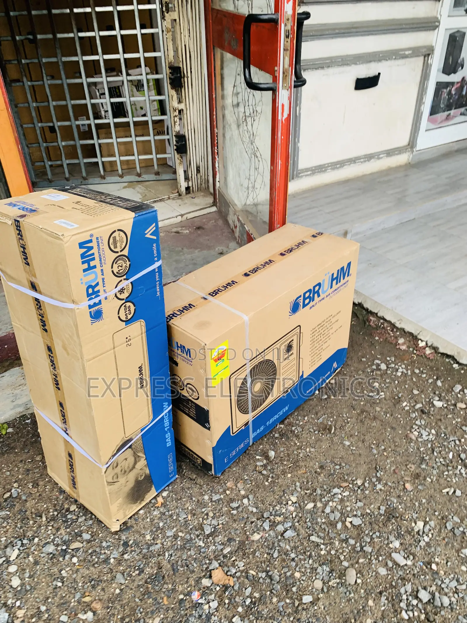 Wide Voltage Range 2.0hp Split R410 Gas Bruhm Ac