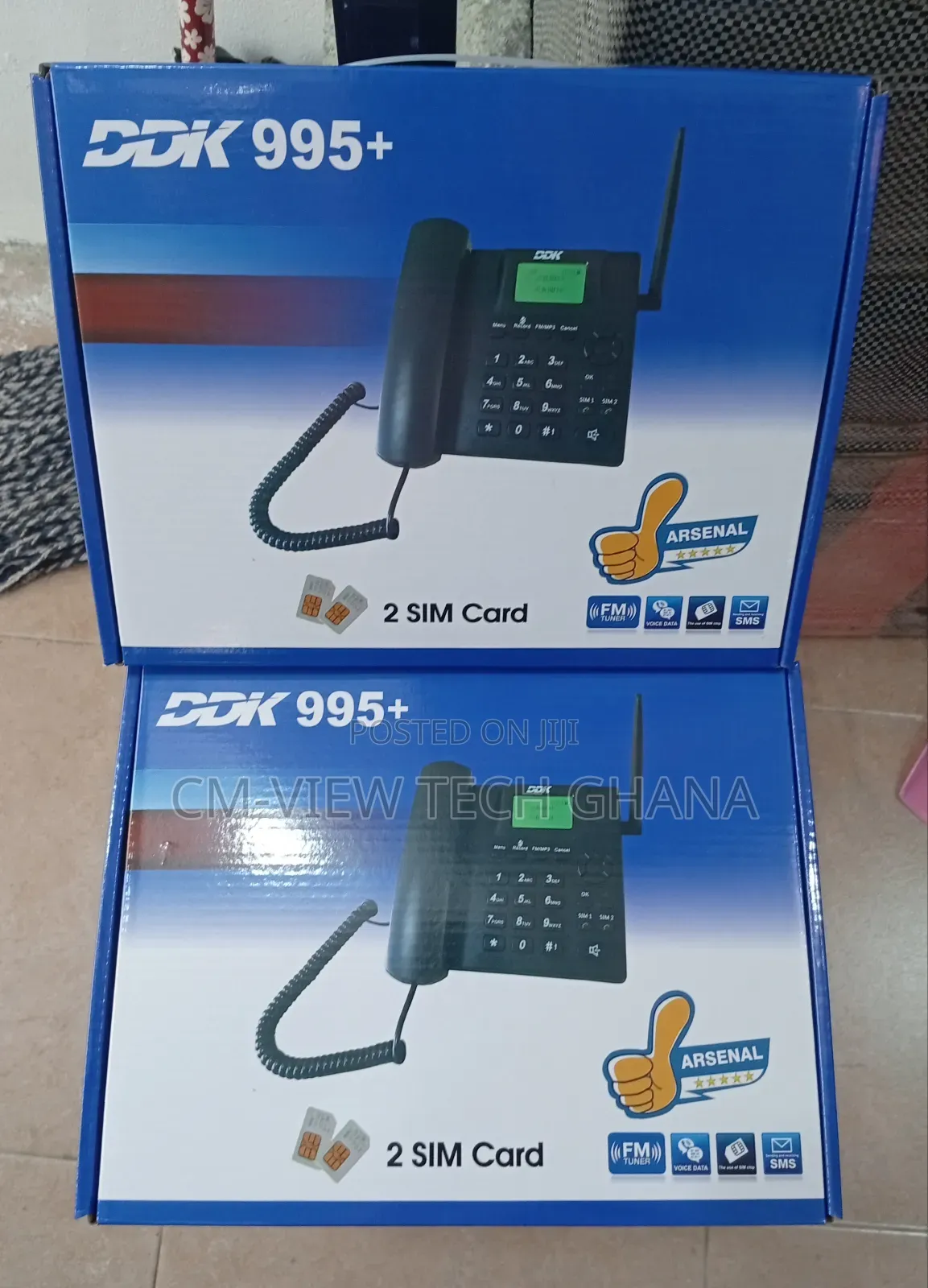 DDK 995+ GSM Fixed Wireless Telephone 2 Sim Slots