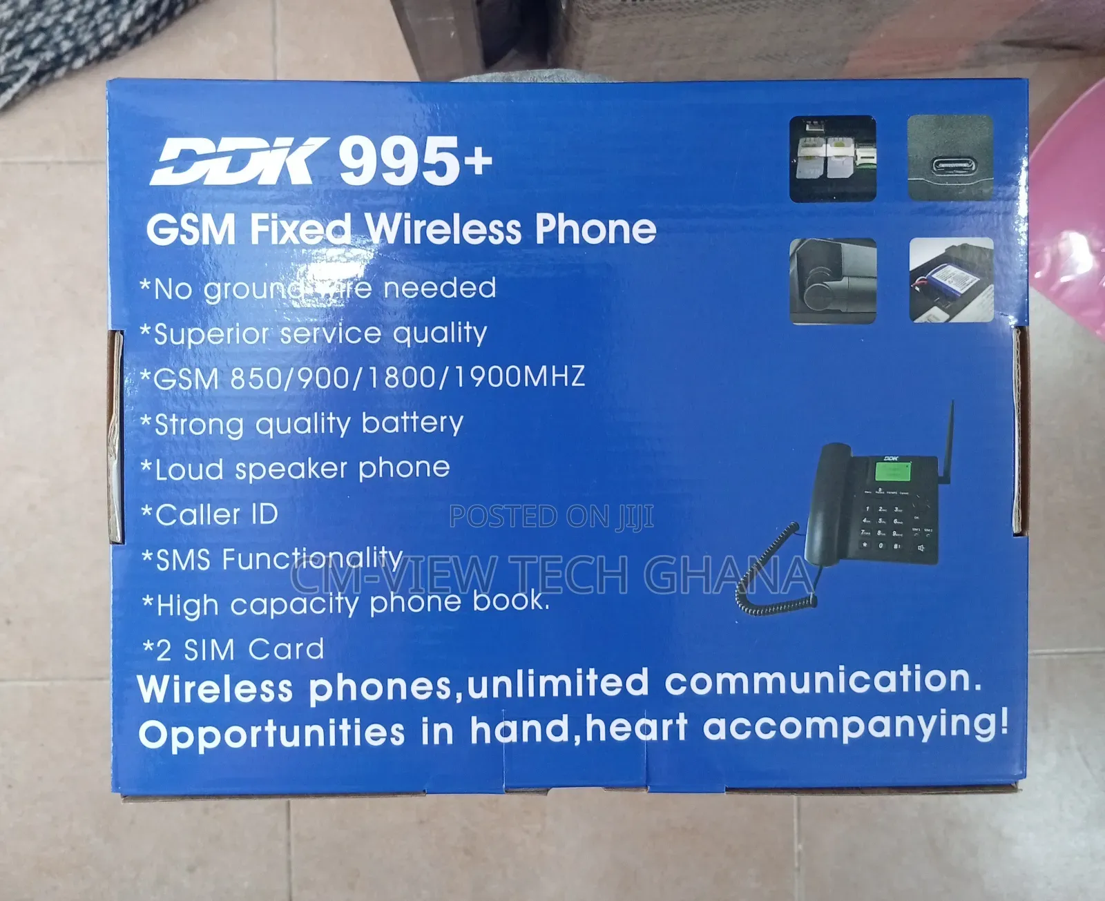 DDK 995+ GSM Fixed Wireless Telephone 2 Sim Slots