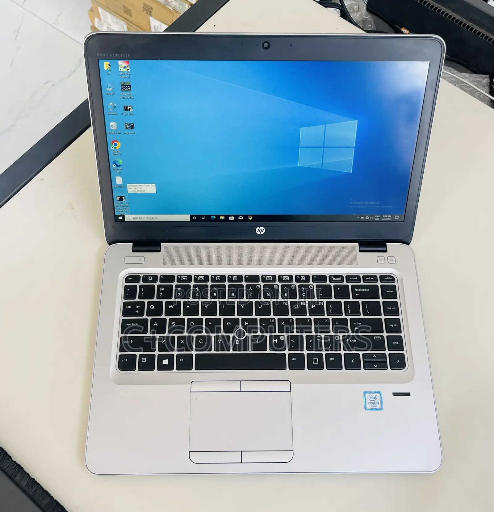 New Laptop HP EliteBook 840 G3 8GB Intel Core I5 SSD 256GB