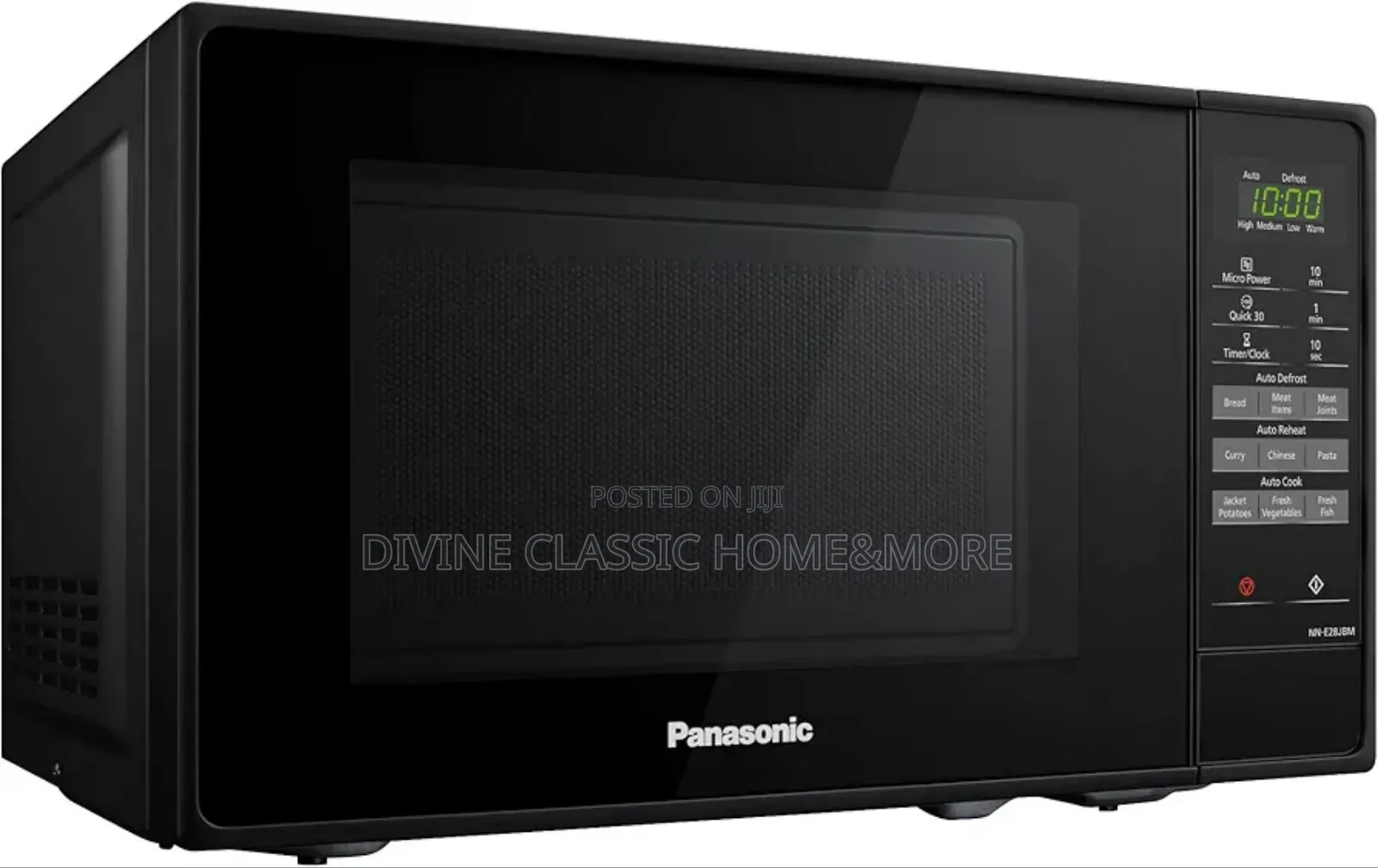 Panasonic Compact Solo Microwave Oven 800 W, 20 Litres,Black