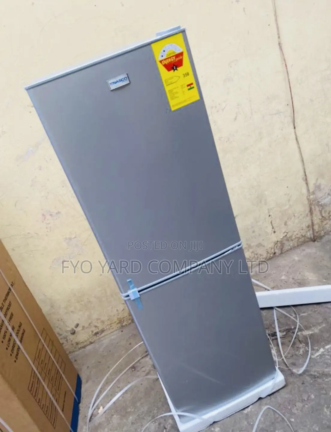 Convenient Spacious Nasco 158l Bottom Freezer Fridge