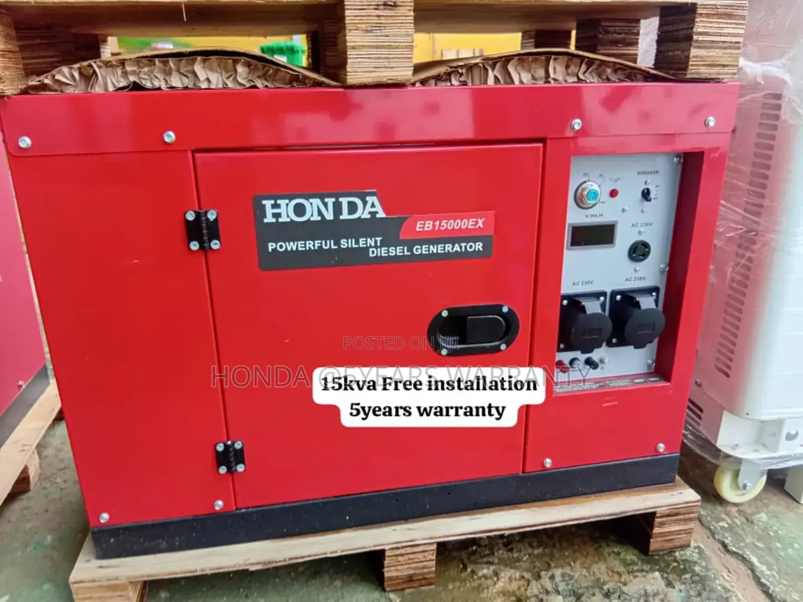 Gen Operation Manual Honda 15kva 16500watt Diesel Generator
