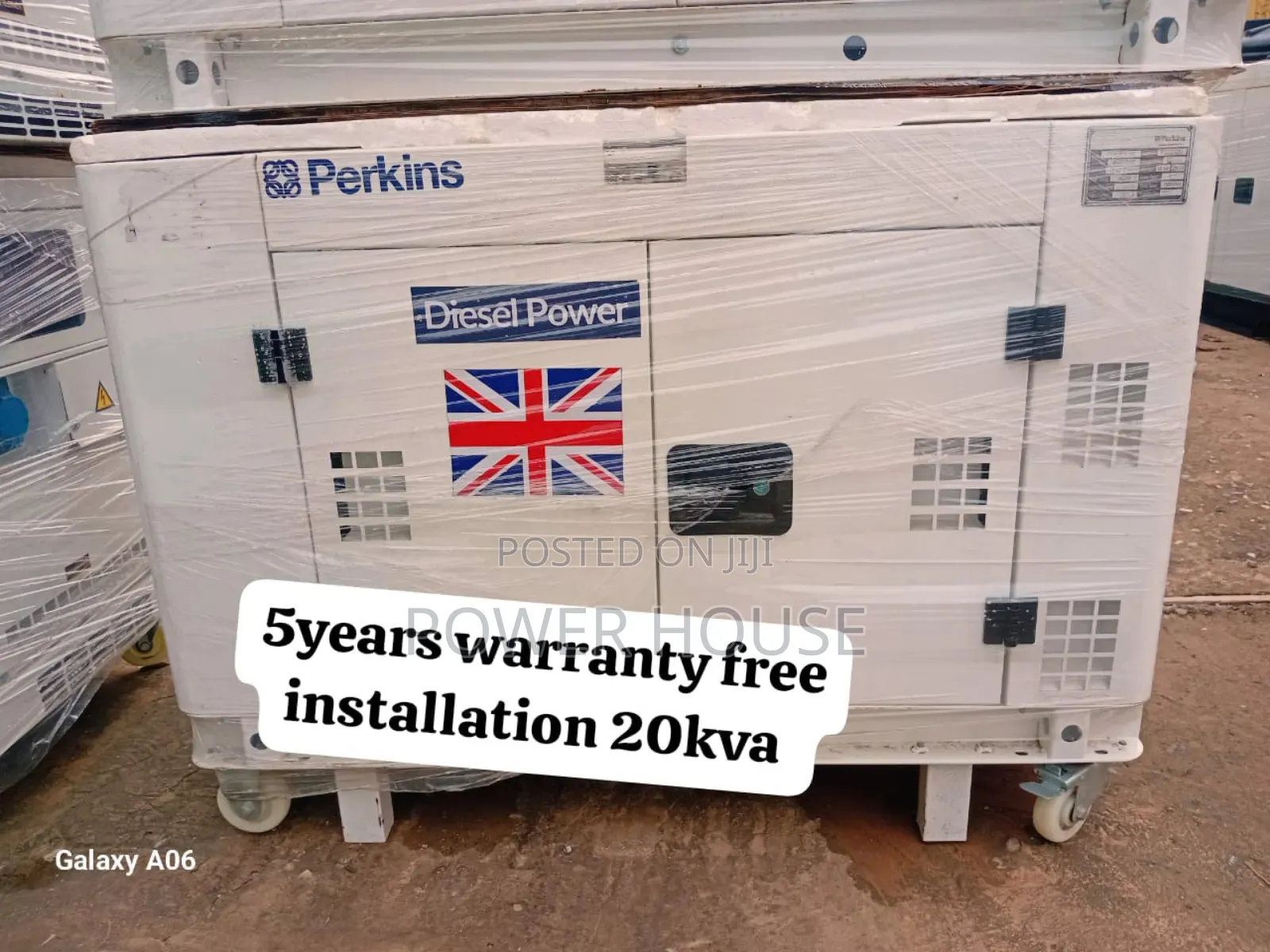 Power Edgex Vanter 20kva Perkins Diesel Generator 20kva