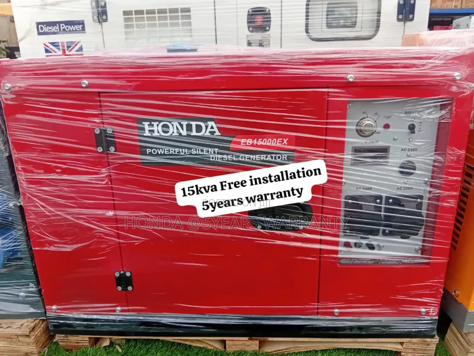 Gen Comprehensive Honda 15kva 16500watt Diesel Generator