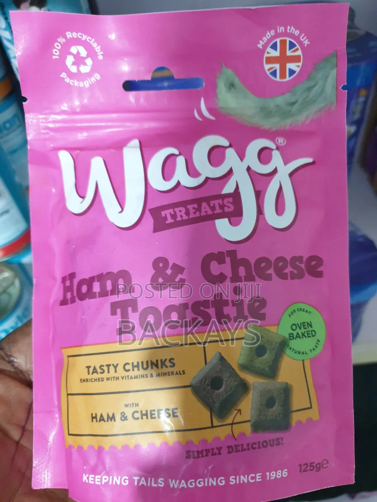 Wagg Ham and Cheese Tostie Dog Treats